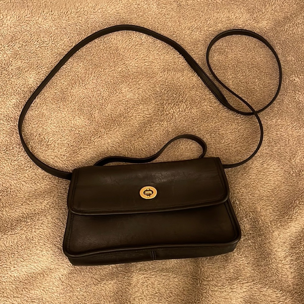 Coach - Black, vintage purse, used